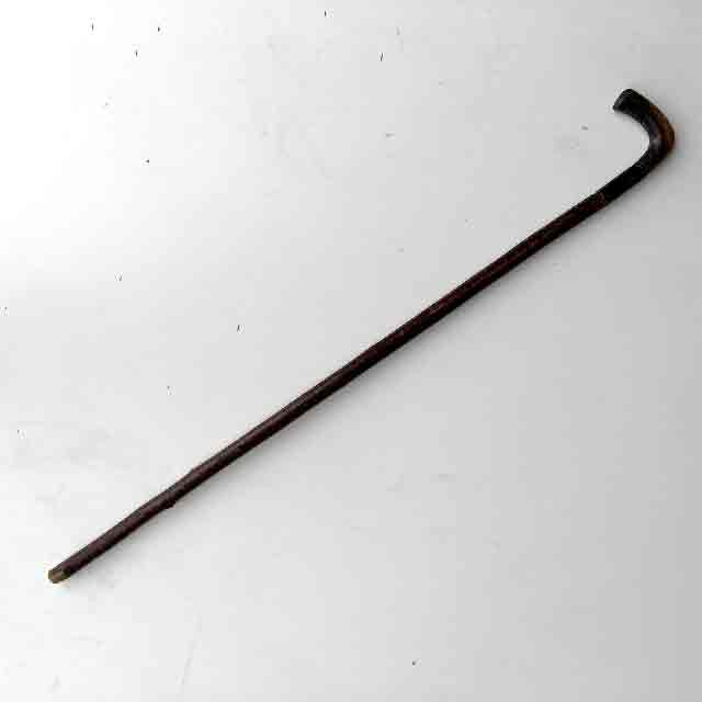 WALKING STICK, Wooden Bent Handle